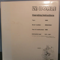 LB Bohle BMG High Shear Granulator 1.0kW Rated Power 110V Mini Granulator BMG