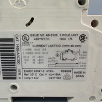 Allen Bradley 1489-A3C300 Miniature Circuit Breaker 30A 3P Series A