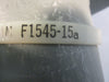 Baum F1545-15a Reducing Tee 2" BAUM PTFE ASTM 10" Overall Length