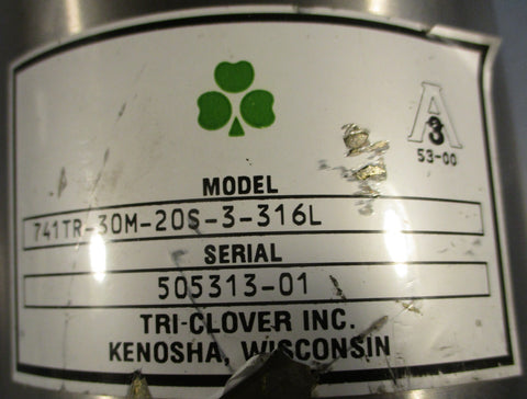 TriClover 741TR30M20S3316L Sanitary Valve 700 Series Valve Actuator