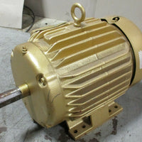 Baldor Reliance EM3663T SuperE 5 HP Motor 3490 RPM, 3 Phase, 184T Frame