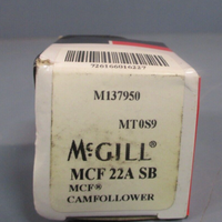 Mcgill Cam Follower Bearing MCF 22A SB