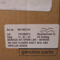 ALFA LAVAL SERVICE KIT C/SC EPDM SINGLE FLUSH SHAFT SEAL LKH 30/40/50/60