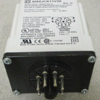 Schneider Electric Square D 9050JCK11V20 Electrical Timing Relay 120VAC 110VDC