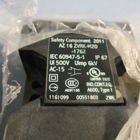 SCHMERSAL AZ16ZVRKM20 SAFETY INTERLOCK SWITCH 500V