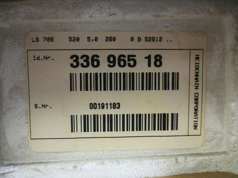 Heidenhain 336965-18 Sealed Linear Encoder