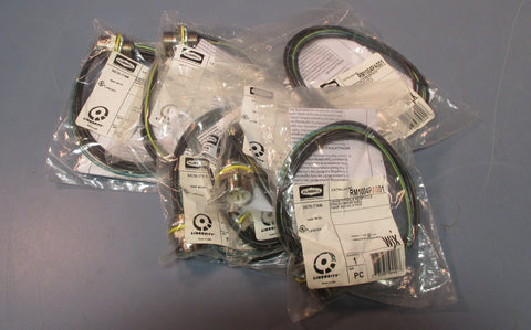 Hubbell RM1004PA001 Linkosity Male Receptacle Straight Brass Shell Lot of 7