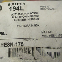 Allen Bradley 194LHE8N175 Ser B Actuator N 90X90 Disconnect Switch Type N