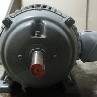 US Motors Asbestos Protected Motor 5HP Type J 1200RPM 254U Frame 13/8" Shaft Di