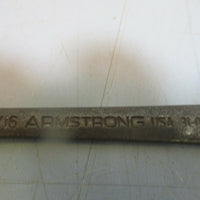 Armstrong 31010 Machinist Lathe Adjust Wrench 5/16" NWOB LOT OF 4