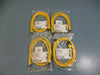 BradConnectivity 5-Pole Male/Female 1M #18/5 TPE Cord 885030K03M010 NEW LOT OF 4
