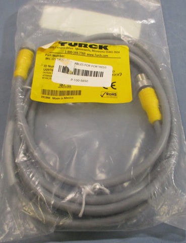 Turck RKC 12T2RSC 12T Connect Cables For Fortress U097602 6075VDC 24AWG/12