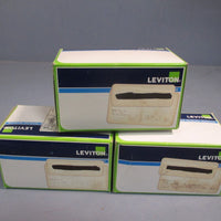 Lot of 3 Leviton Porcelain Lamp holder SAN 546 Mogule Base Keyless 1500W 86944