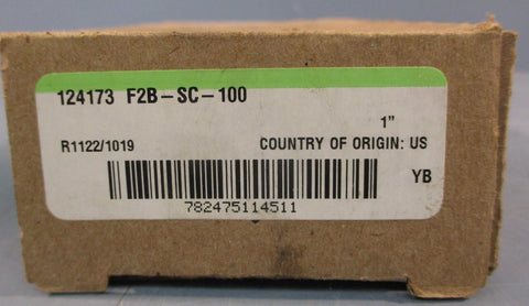 Dodge F2B-SC-100 2-Bolt Flange Mounted Bearing 124173 1" Bore