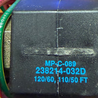 Asco EF8263G2 2 Way Solenoid Valve 120 VAC