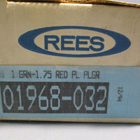 New Rees Heavy Duty 01968-032  Control Unit GRN -1.25 RED Pl PLGR IN BOX