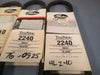 Lot of Four Gates 2260 Truflex V Belt 1/2 x 24" - 4L260