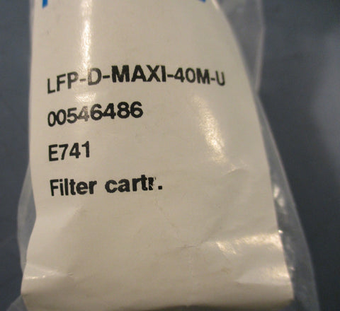 Festo LFP-D-MAXI-40M-U Filter Cartridge 40 µm Grade of Filtration Lot of 3