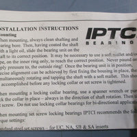 IPTCI Bearings SUCSTRS20516 Take Up Bearing 1" Bore Set Screw Lock