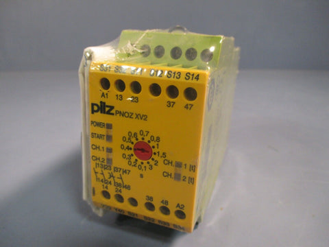 Pilz PNOZ XV2 Safety Relay 3/24VDC 4,5W 2n/o 2n/ot 774502