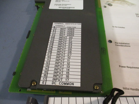 Allen Bradley 10 to 30 VDC Input Module Series B  1771IBD