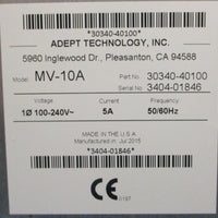 Adept Technology 3034040100R Controller Chassis Rack MV10A 100240V 5A