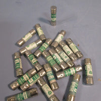 Lot of (21) BUSSMANN FUSETRON Dual Element FUSE 125V FNM12