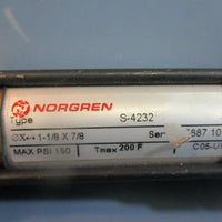 Norgren S4232 Solenoid Valve 11/8 x 7/8 150PSI NEW