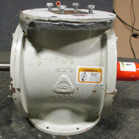 Kice VJ 10X8 Heavy Duty Rotary Airlock Valve VJ 10X8X8 1-3/16" Shaft Dia