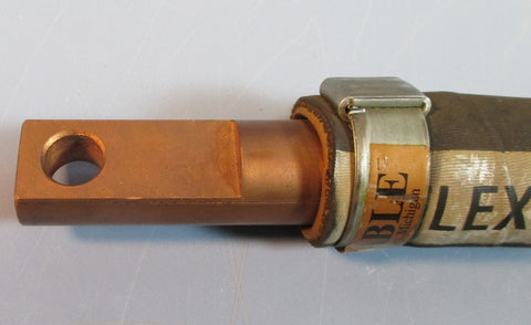 FlexCable 350MCM 11.5" Contact, 13" Long Kickless Welding Cable Copper End