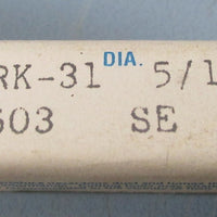Putnam Ball End Mill Cutter, 5/16" DIA, 3/4" LOC, 3/8"SHK, Cobalt, 4FL, USA