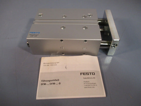 FESTO CARRIAGE & SLIDE, LINEAR GUIDE 80 MM STROKE DFM-25-80-P-A-GF 170852