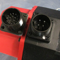 Fanuc a6/3000 AC Servo Motor A06B-0128-B577#7076 1.4 kW, 114 V Motor NWOB