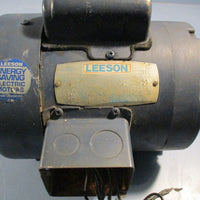 Leeson 110012.00 Electric Motor C6C17FB1C 5/8" Shaft 1/2 HP 115/208230V