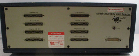 Analysis Tech 128/256 STD Event Detector 120 VAC 50/60 Hz 3 A Fuse