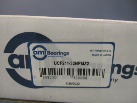 AMI Bearings 4Bolt Flange Mount Ball Bearing Unit UCF21132NPMZ2