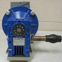 VEM Motor KPER 71 G 4 w/ Motovario NMRV 040 Gearbox 3PH 0.37kW