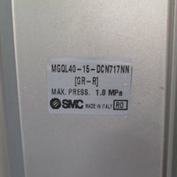 SMC Compact Guided Cylinder 40MM MGQL4015DCN717NN