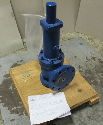 Anderson Crosby 3K4 JLTJOSE15A Relief Valve 3.5 BARG, 87.7 M3/HR WTR @ 20 C