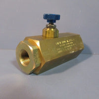 Deltrol Fluid Products PneuTrol Bronze Hydraulic Flow Control Valve PC53
