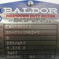 Baldor CWDM3555T Washdown Duty Motor 35H755T962H1 2HP 3PH 7/8" Shaft Dia NOS