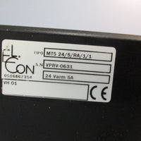 EL CON 0516867354 AMPLIFIER TIPO MTS 24/5/RA/1/1, SN VPRV0631 24 VARM 5A