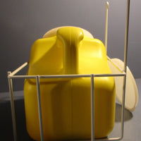 Stanley 11081 Blade Disposal Kit Yellow Container w/ White Wire Rack 11080