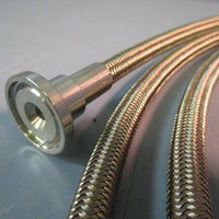 RubberFab SS Flexible Metal Hose 04RFST04TC04TCSS144 ¼ID x 12ft LG NEW