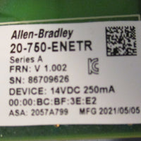 Allen Bradley 20-750-ENETR Dual-Port EtherNet/IP Option Module for Powerflex 750