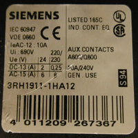 Siemens Sirius 3R G/980702 E03 Contactor 3RT10151BB41