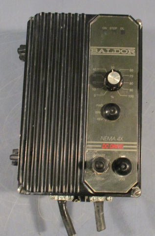 Baldor Nema 4x DC Drive A34226 REVR Motor Speed and Torque Control