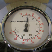 EDWARDS P/N 17069586/51 Metric Gauges Range: 1 to 12.5 Bar Type 111.10.80