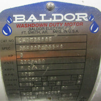 Sumitomo CNH4115Y8 Geared Baldor CWDM3611T Washdown Duty Motor 11/2" Shaft Di