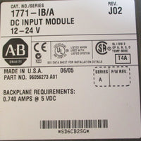 Allen Bradley 1771DB Basic Module And Two 1771IB/A Input Module 3 Total Items